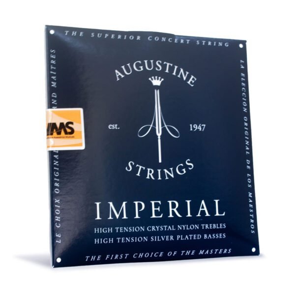 cordas para violão de nylon Augustine Imperial Blue tensão mista