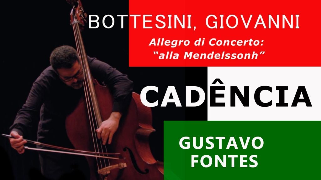 BOTTESINI - Cadência do Allegro di Concerto Alla Mendelssohn